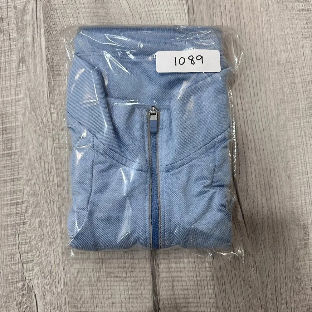 Vineyard Vines Sweatshirt Mens Large Performance 1/4 Zip Pullover Blue Stretch - Picture 11 of 11
